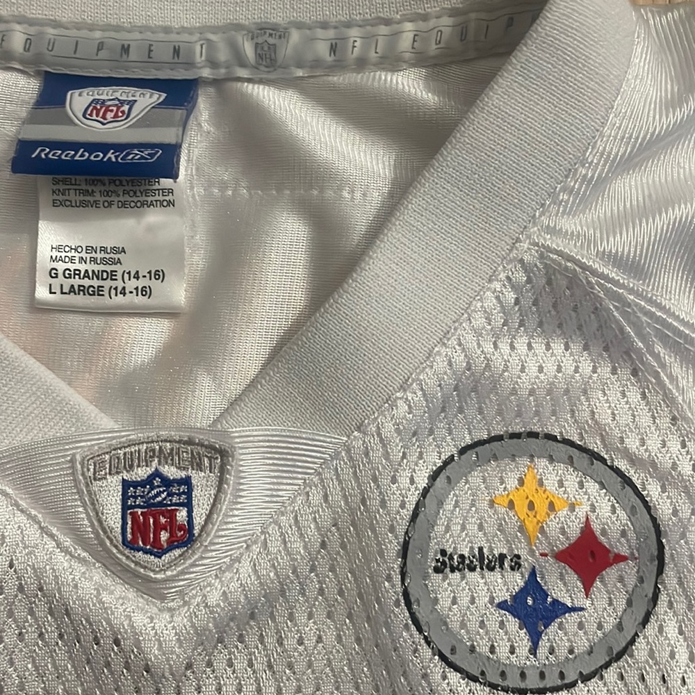 Reebok NFL Pittsburgh Steelers Youth Football Jersey 14-16